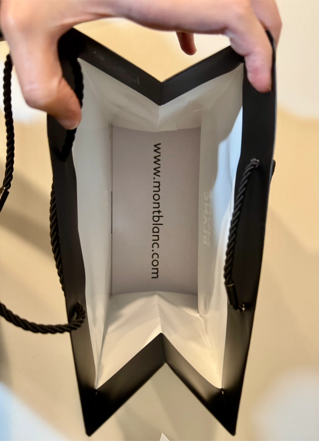Montblanc Gift Bag - Black_New - photo 4