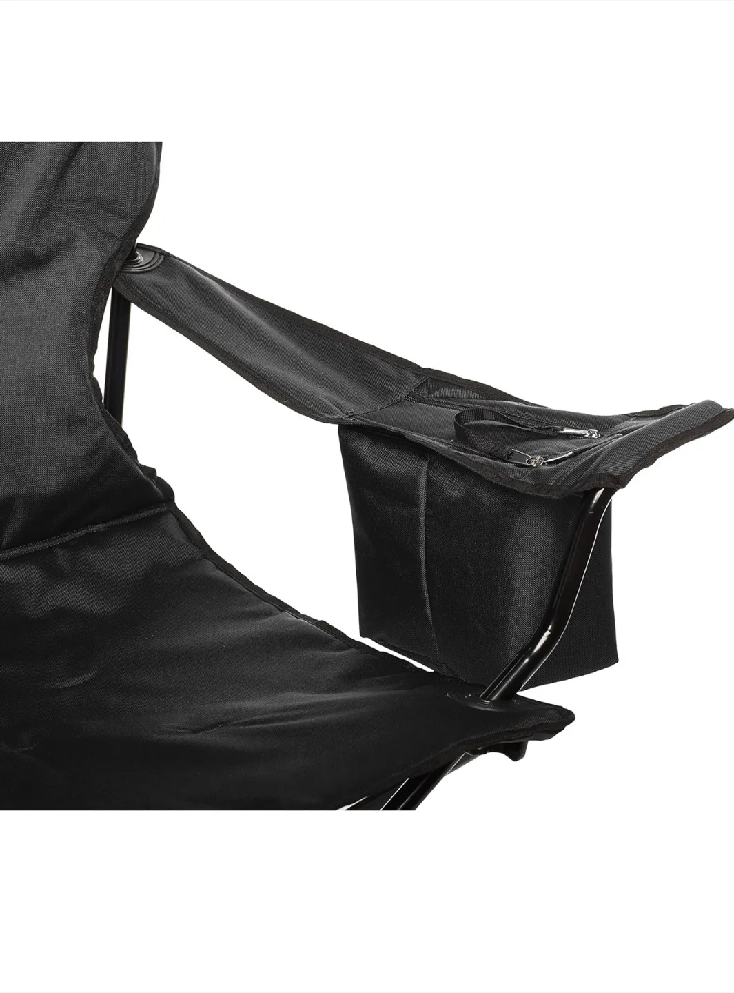 Portable Outdoor Folding Camping Chair - Black image indicator(3)