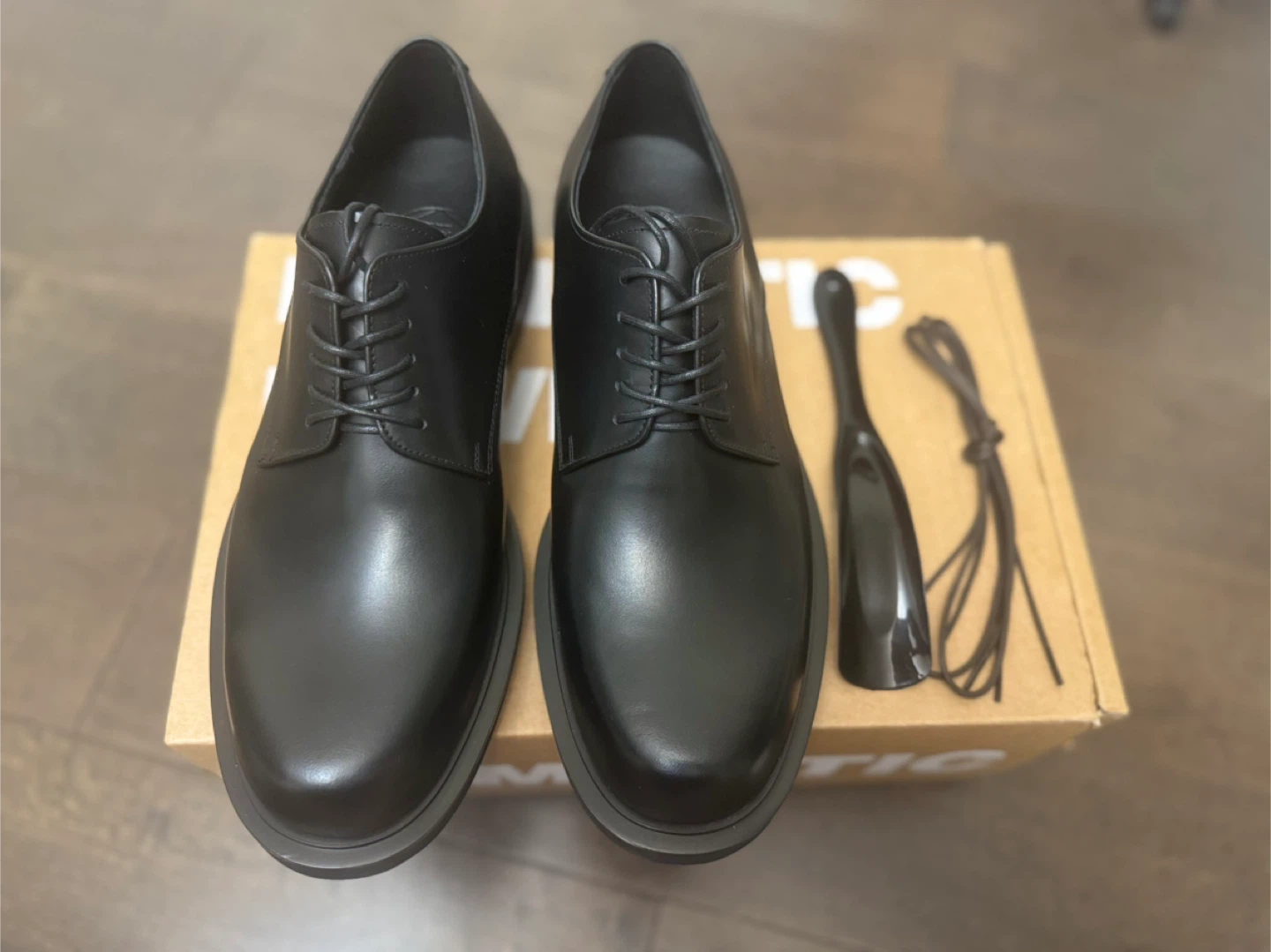 Black Leather Dress Shoes