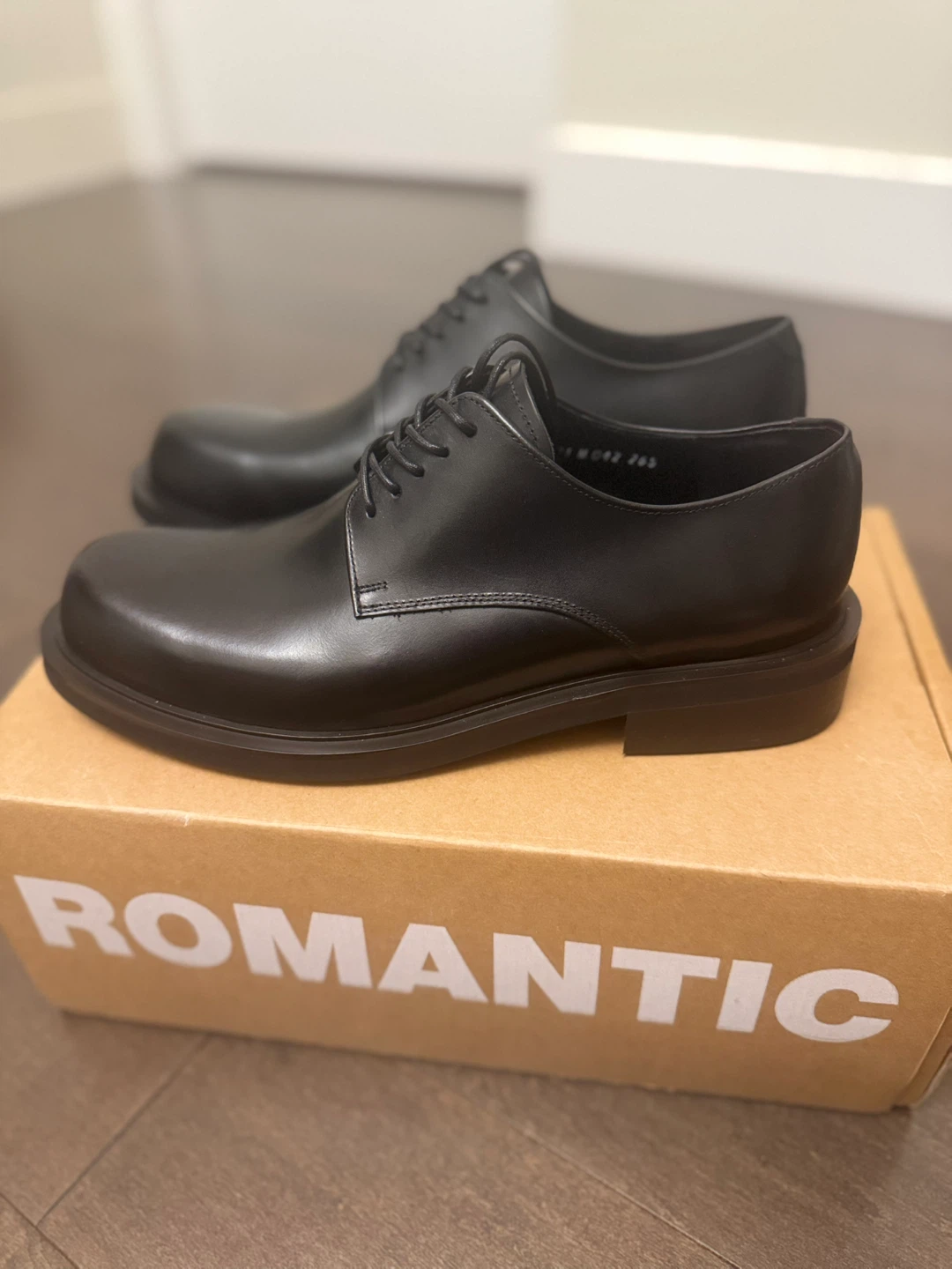 Black Leather Dress Shoes - photo 3