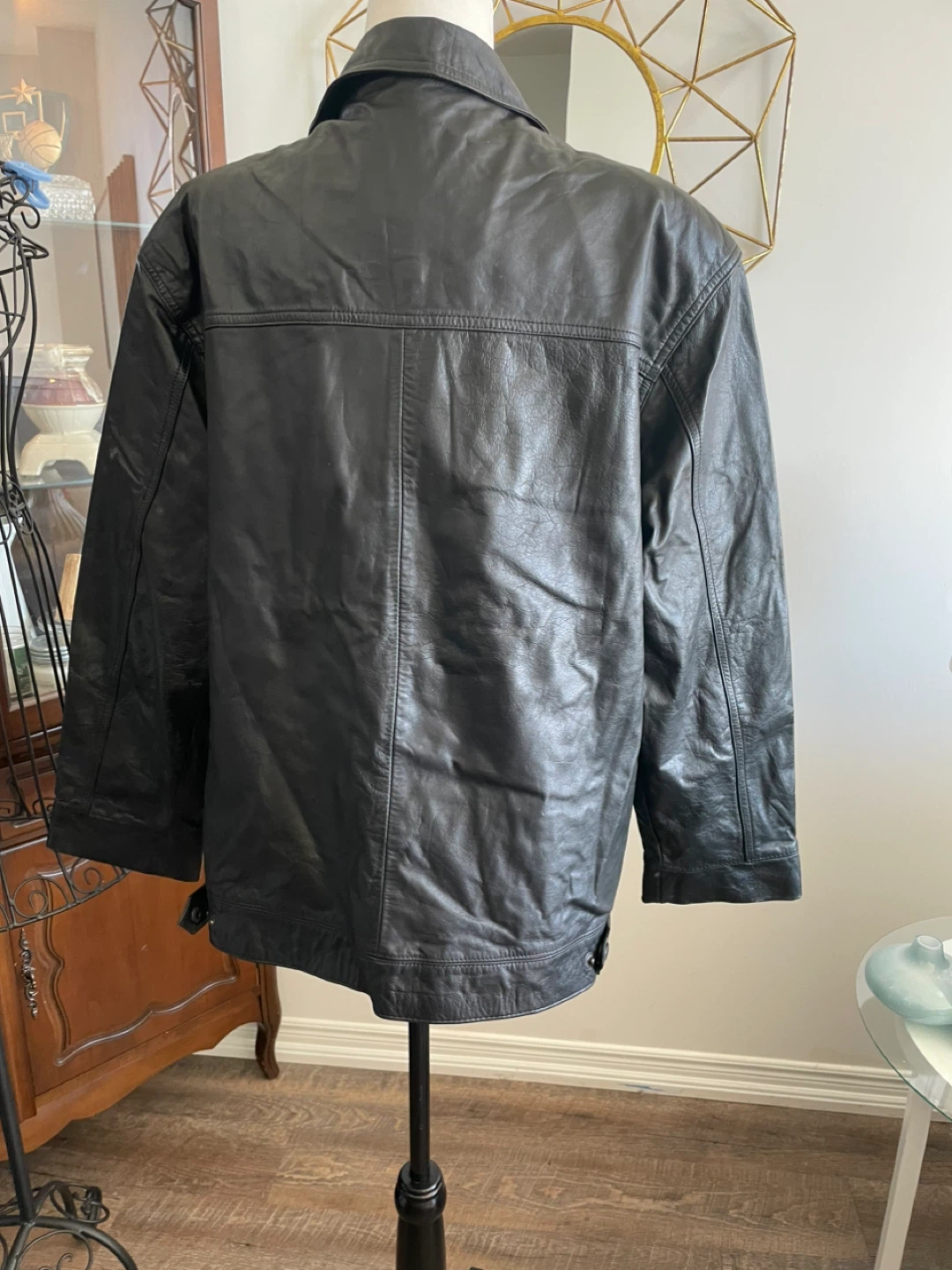 Leather Jacket - Black - photo 2