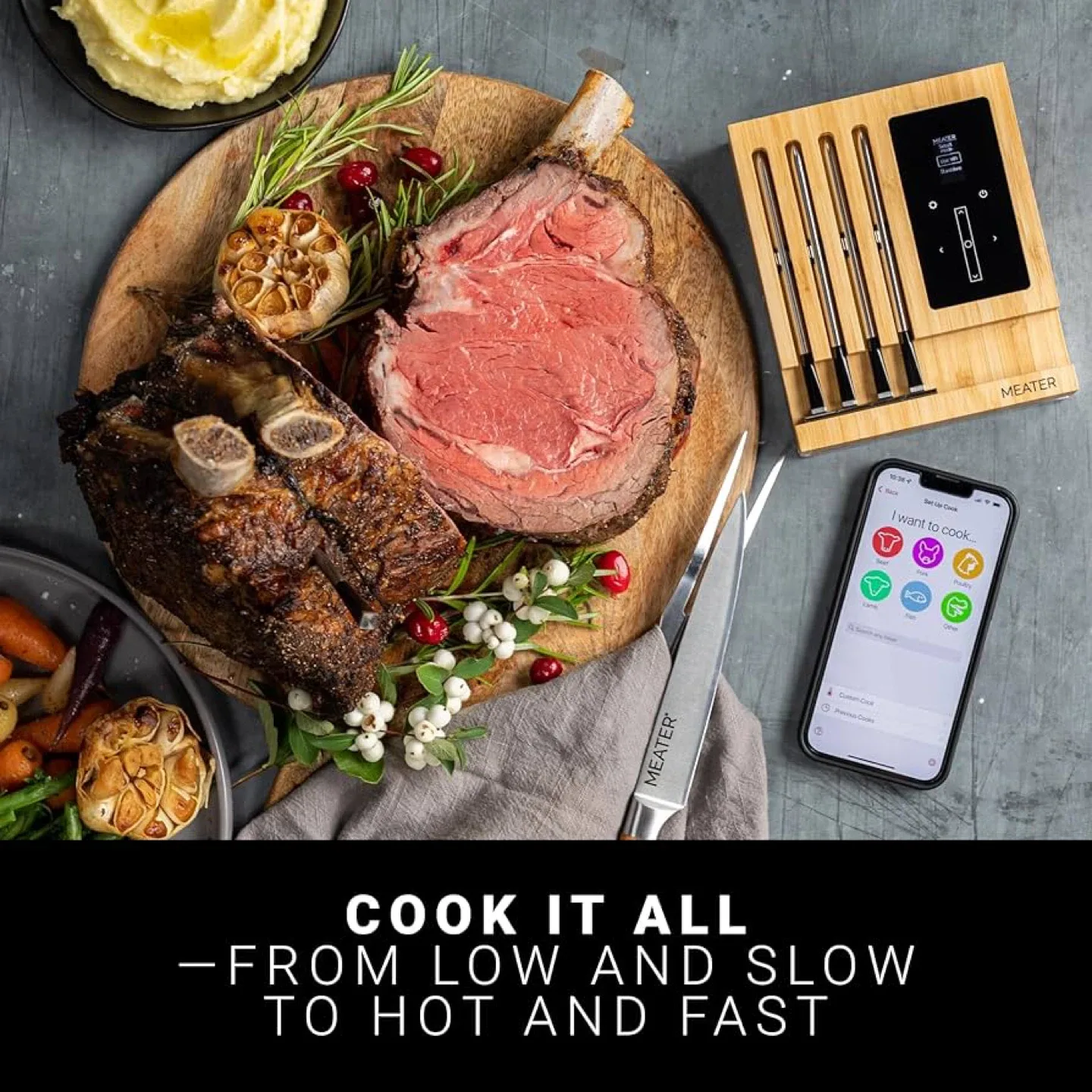 MEATER Block Wireless Meat Thermometer Set image indicator(2)