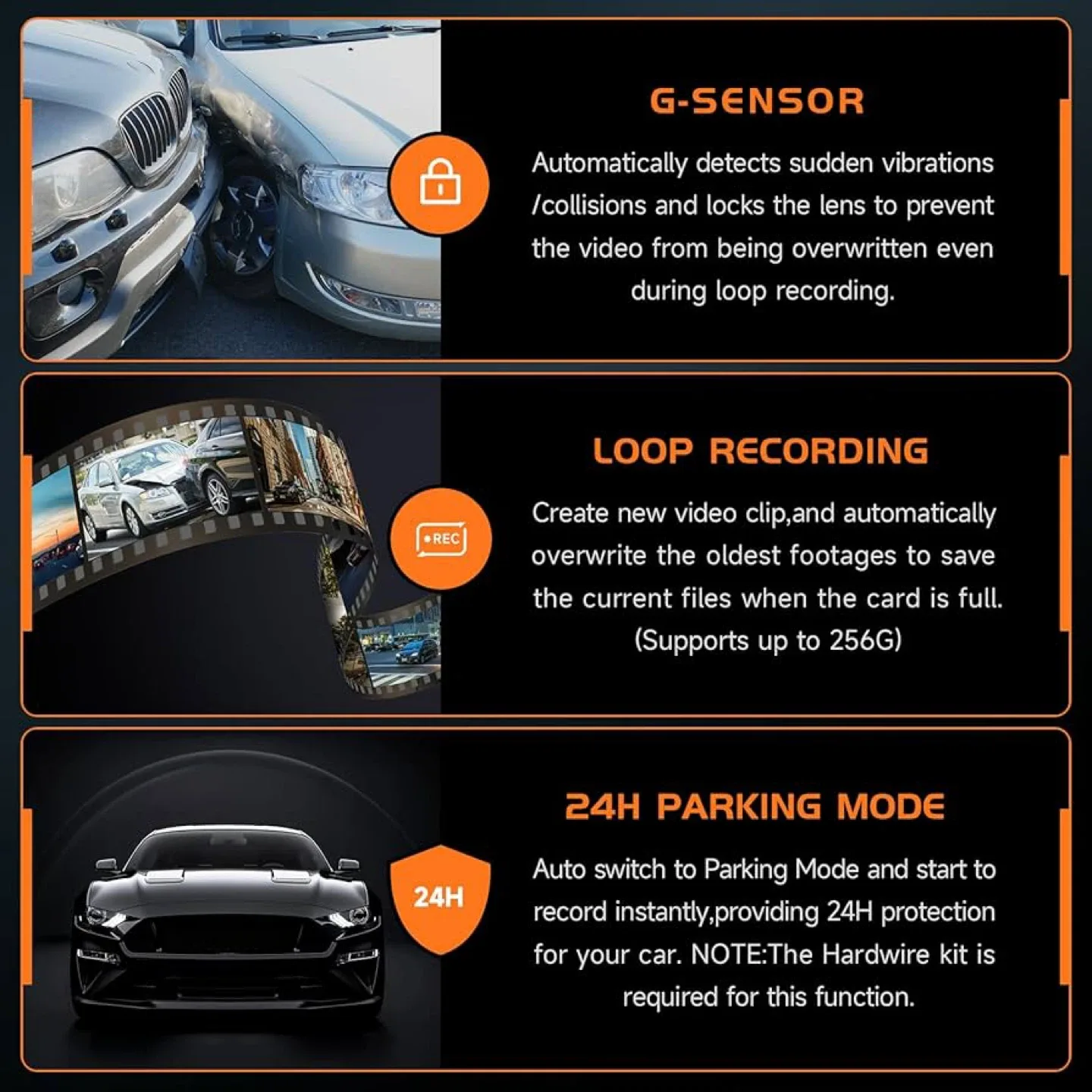 V200Pro 2.5K Dash Camera - New in Box! image indicator(4)