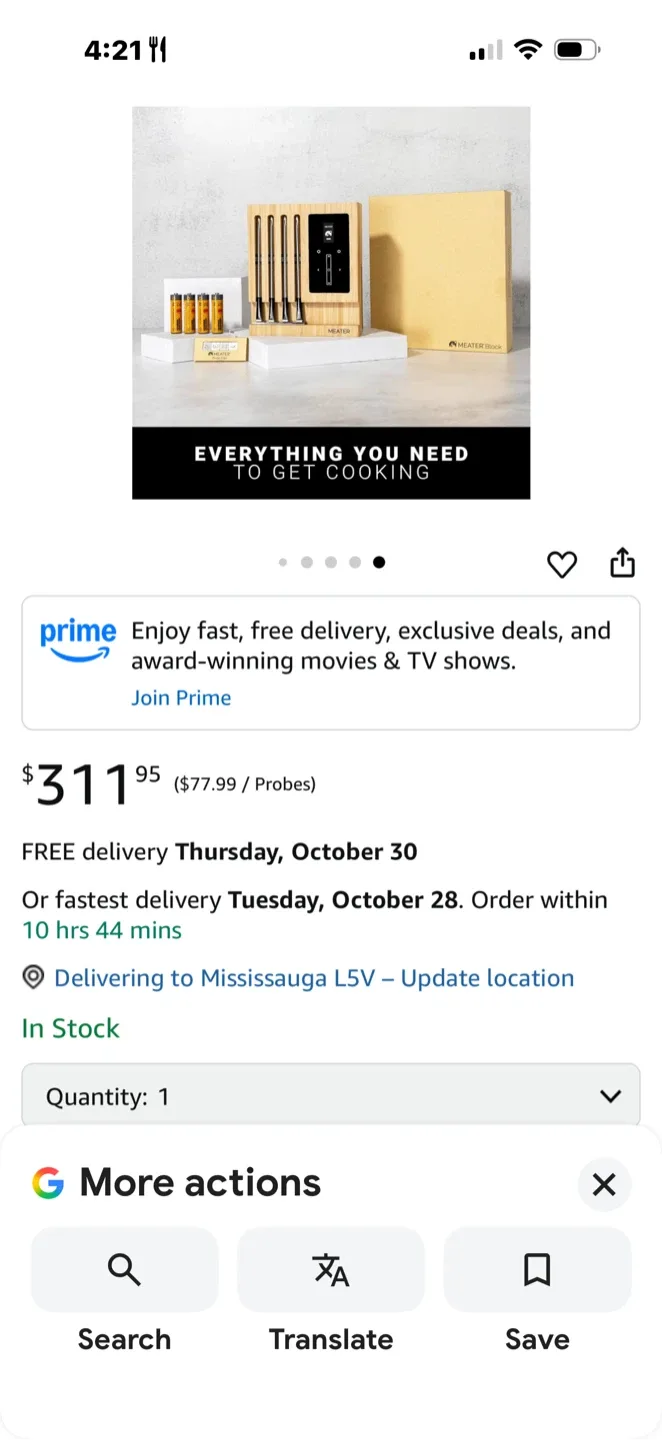 MEATER Block Wireless Meat Thermometer Set image indicator(9)