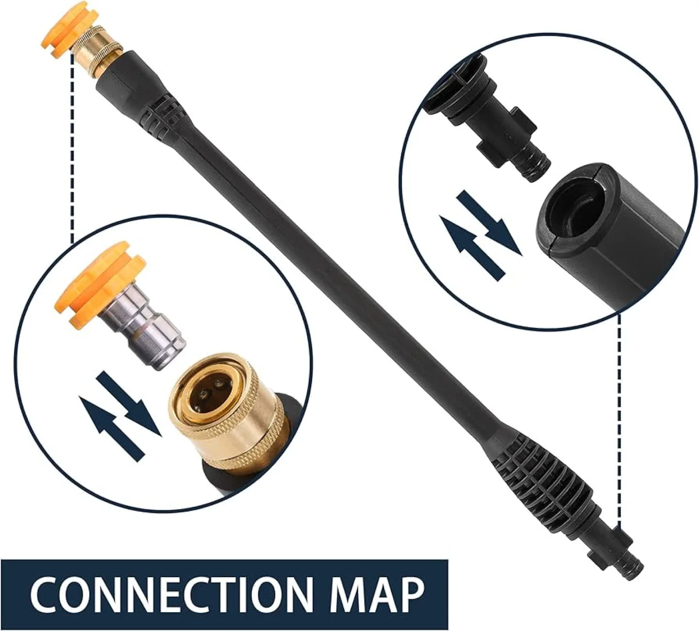 JOEJET Pressure Washer Gun & Wand image indicator(5)