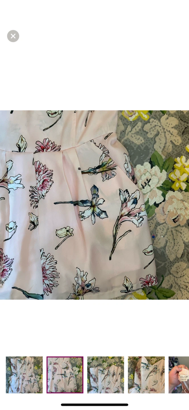 Molly Bracken Floral Romper - Size M - photo 2