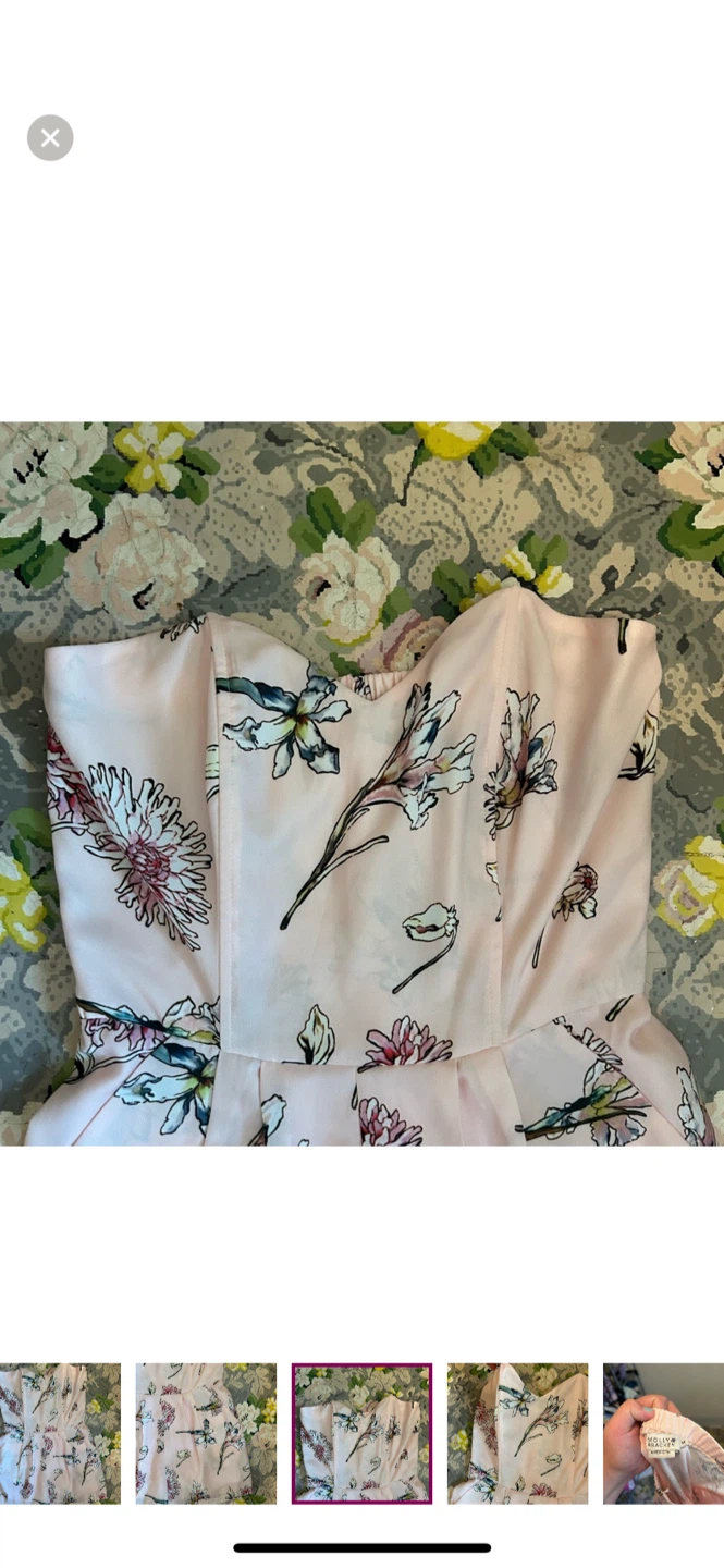 Molly Bracken Floral Romper - Size M - photo 3