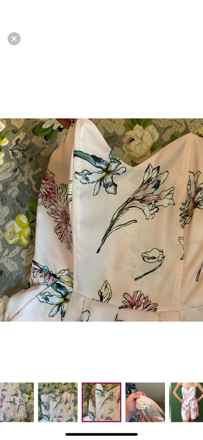 Molly Bracken Floral Romper - Size M - photo 4