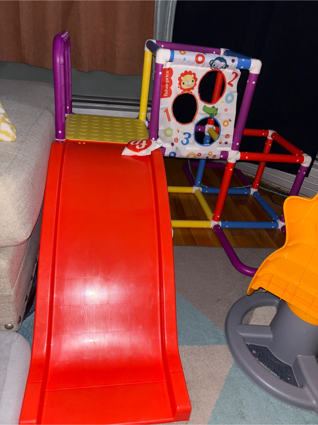 Fisher-Price Climbing Jungle Gym Play Set with Toss Game - photo 2