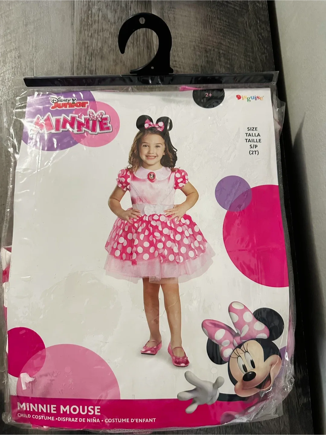 New Disney Jr. Minnie Mouse Costume - Size 2T