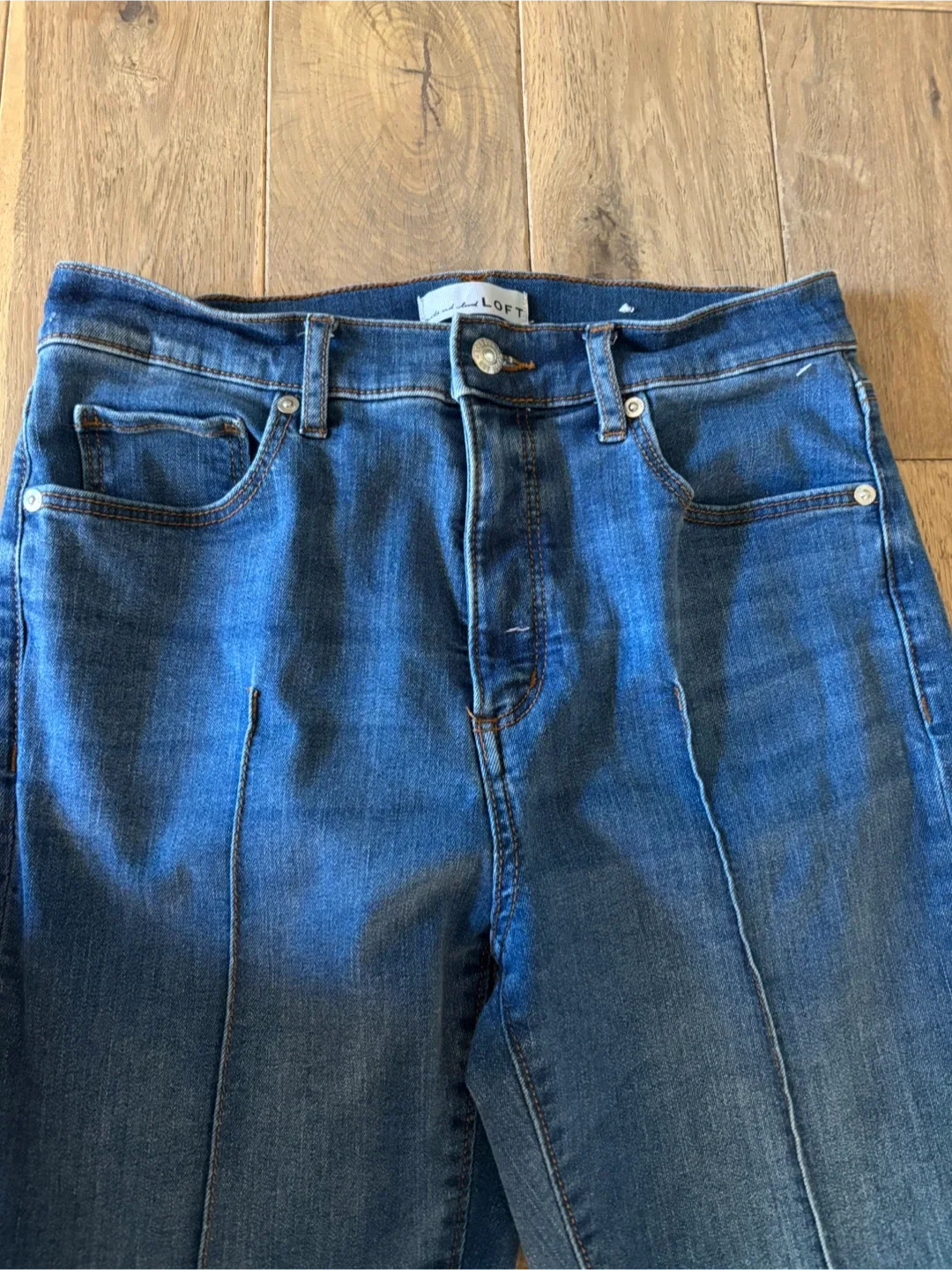 LOFT Denim Flare Jeans - Size 28/6 image indicator(2)