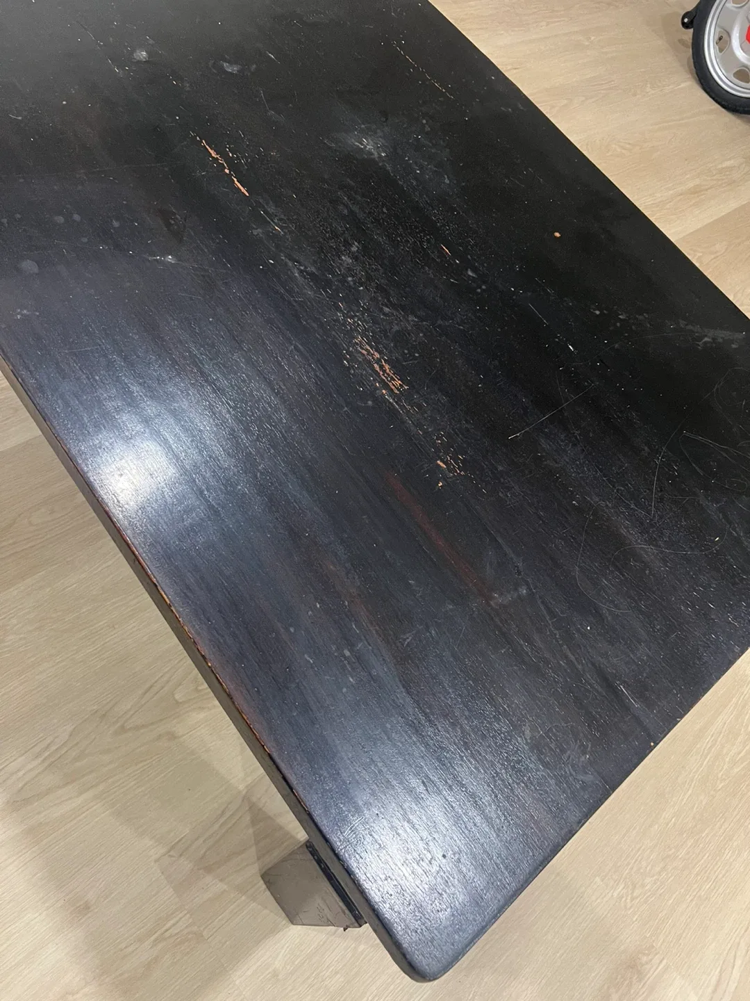 Dark Brown Wood Coffee Table image indicator(5)