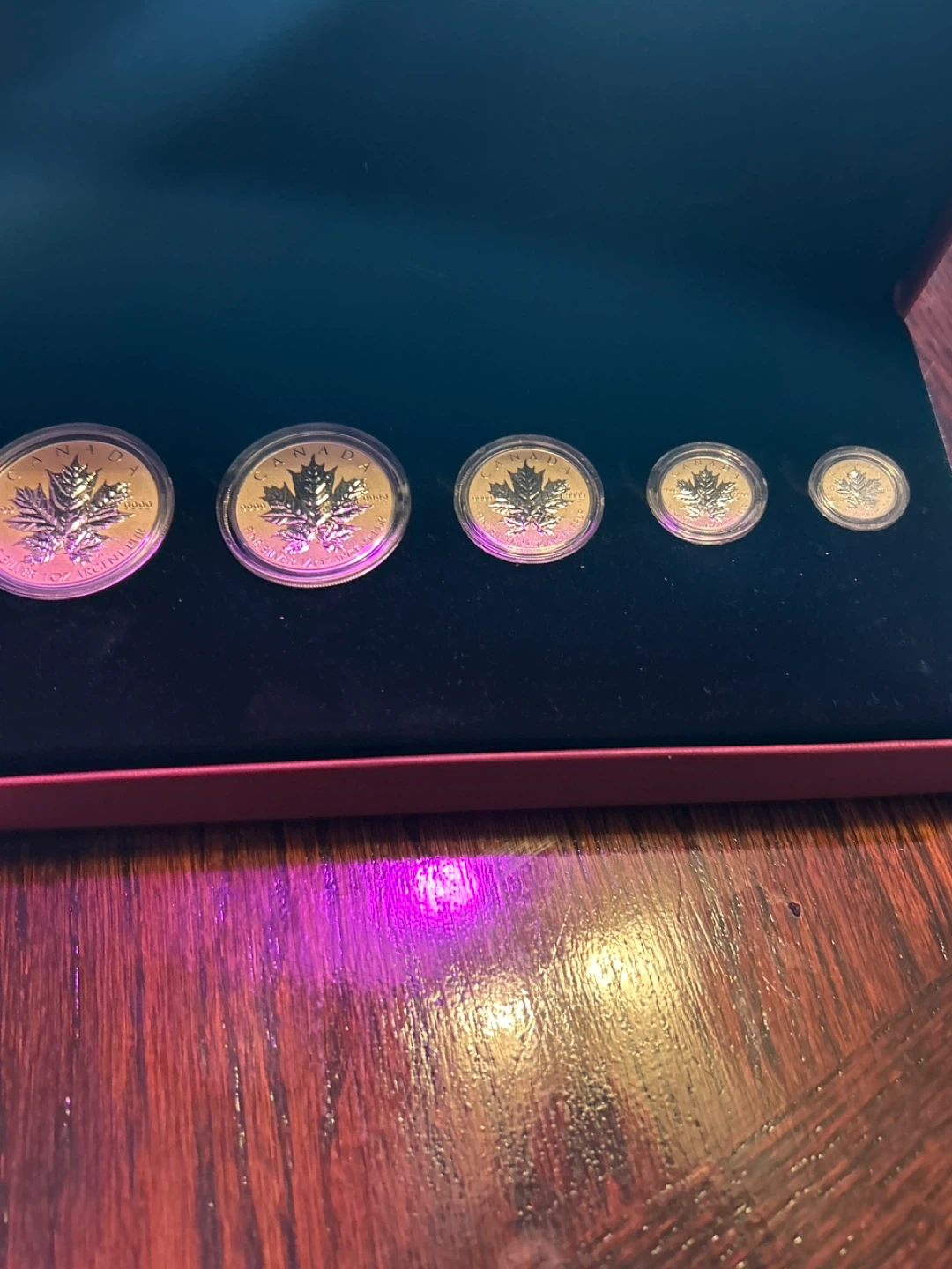 Royal Canadian Mint 2013 Silver Maple Leaf Fractional Set - photo 2