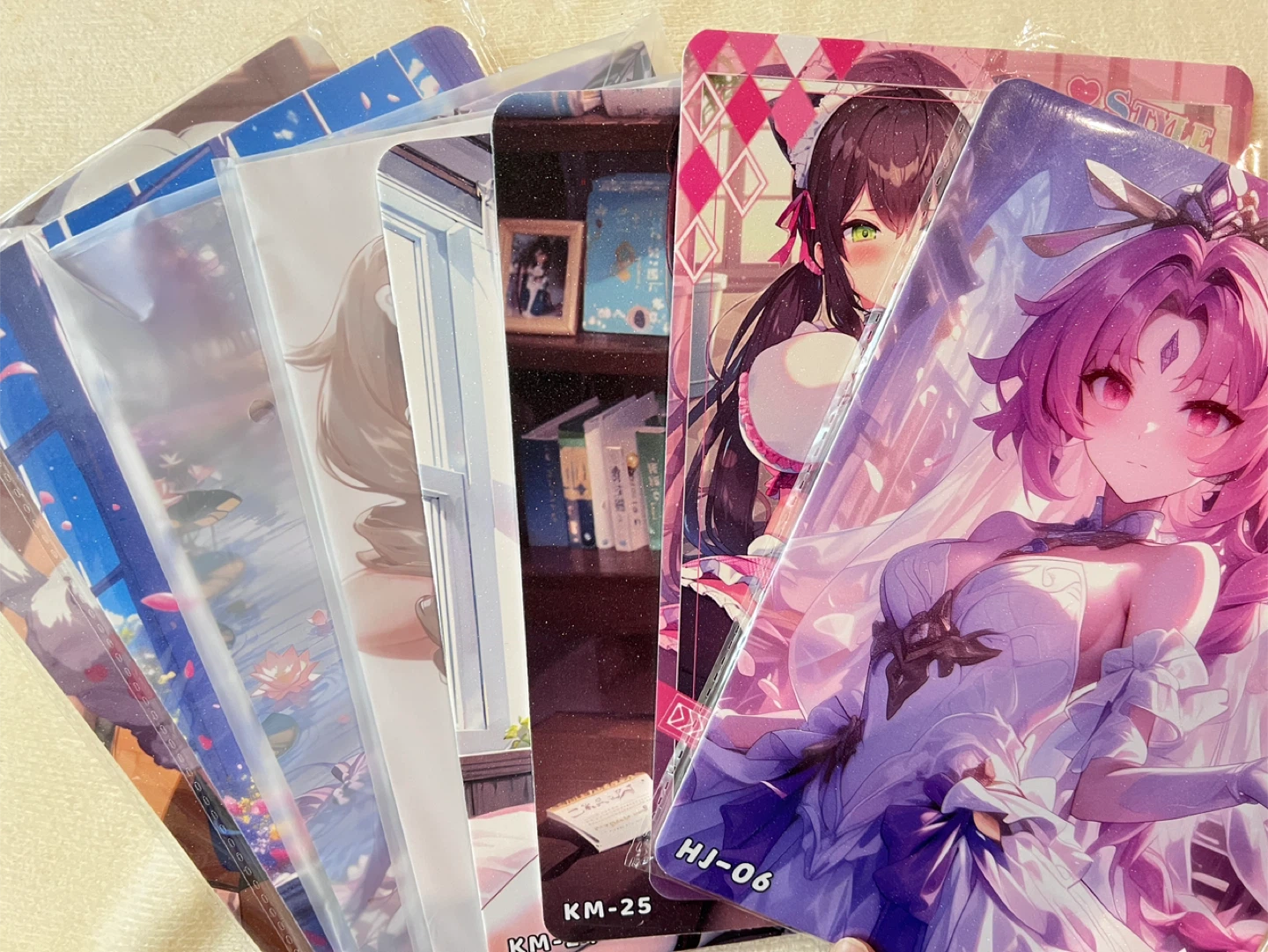 A5 Size Genshin Impact Collectible Card