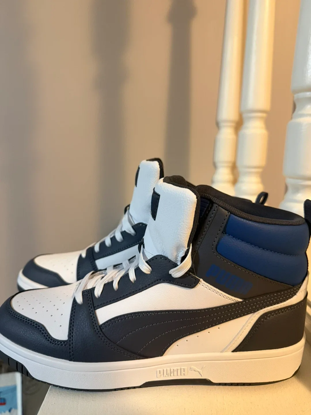 Puma Rebound Joy High Top Sneakers - Size 8.5