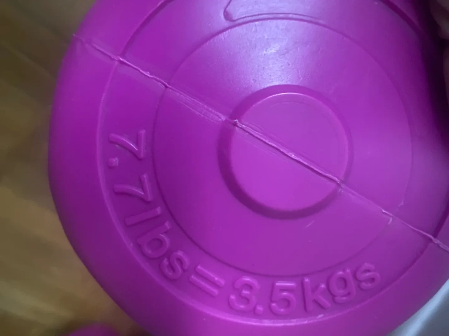 Pink Dumbbells - 3.5kg (7.7 lbs) Pair image indicator(2)