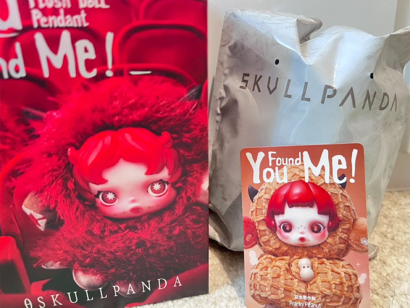 Skullpanda Found Me! Plush Doll Pendant - photo 3