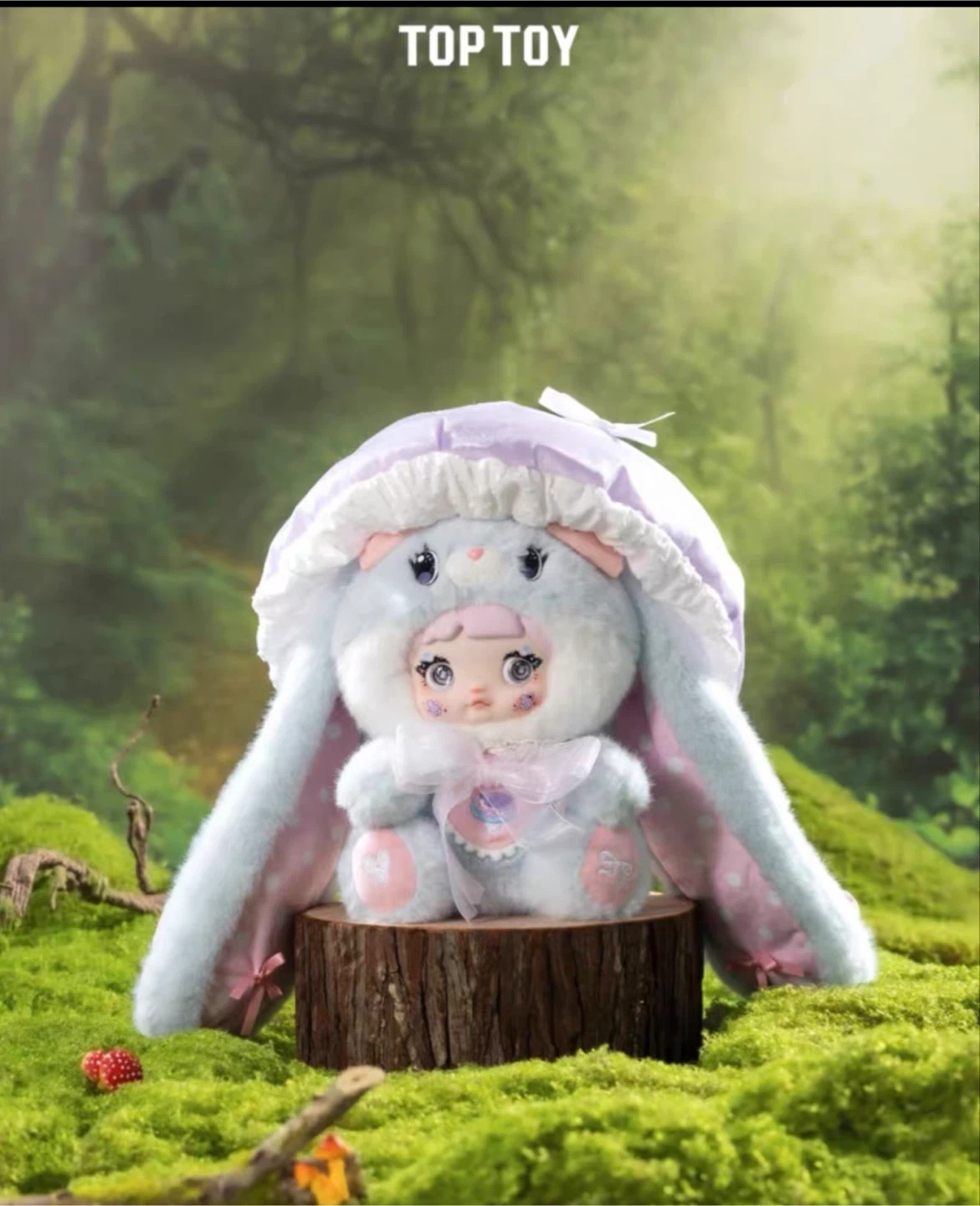 TOP TOY Bunny Mushroom Plush Doll From Nommi Series - photo 3