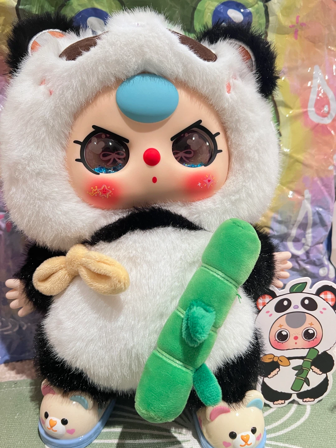 Babythree V2 Series Blind Box Plushies - Panda and Wolf