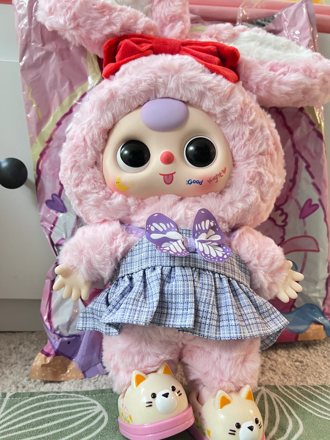 Babythree V1 400% Series Plush Doll - Bunny And Elephant - photo 2