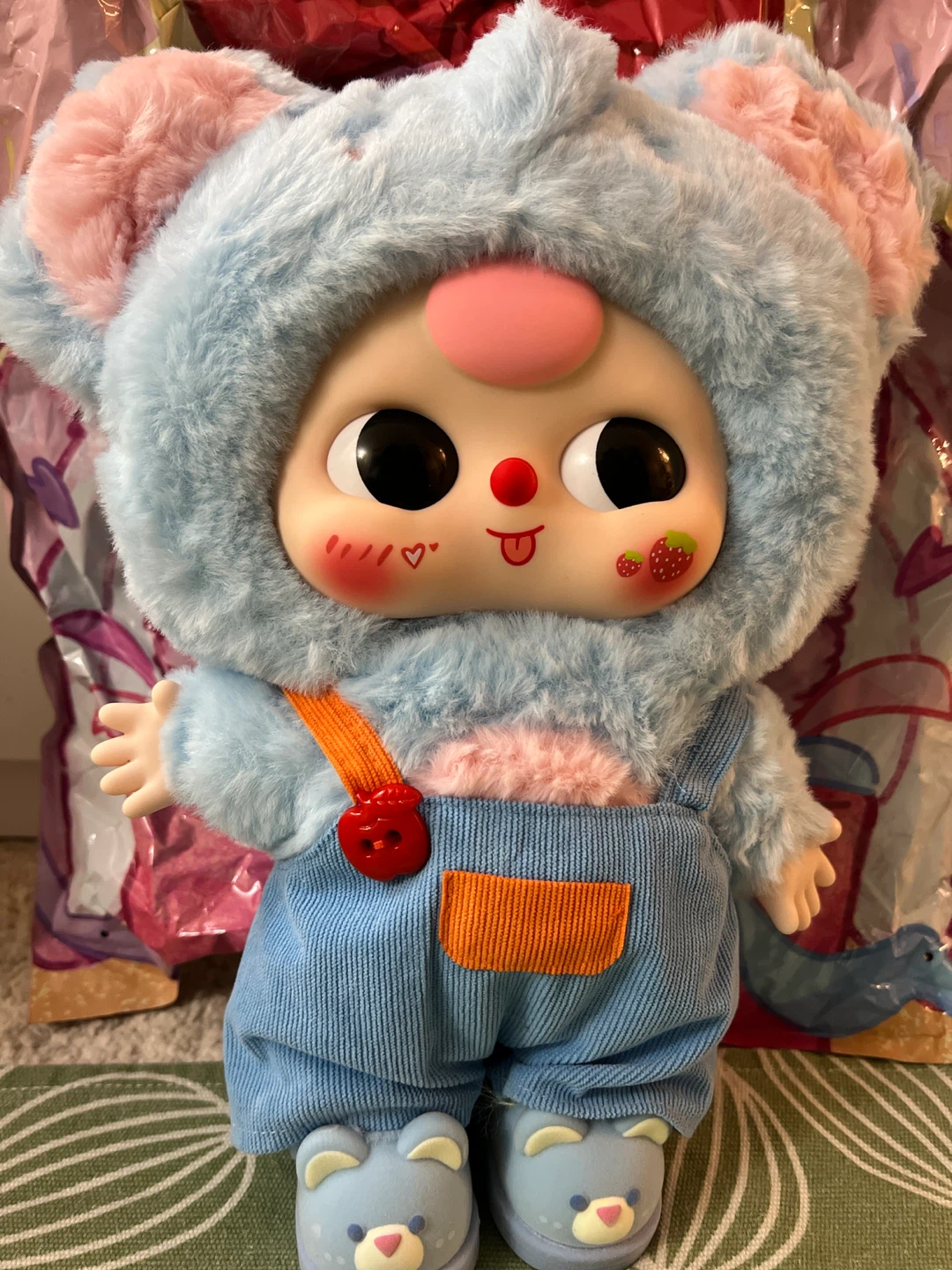 Babythree V1 400% Series Plush Doll - Bunny And Elephant