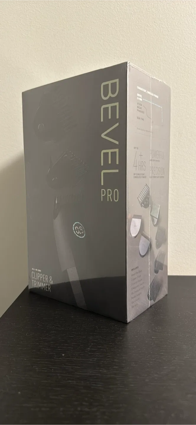 New Bevel Pro All-In-One Clipper & Trimmer