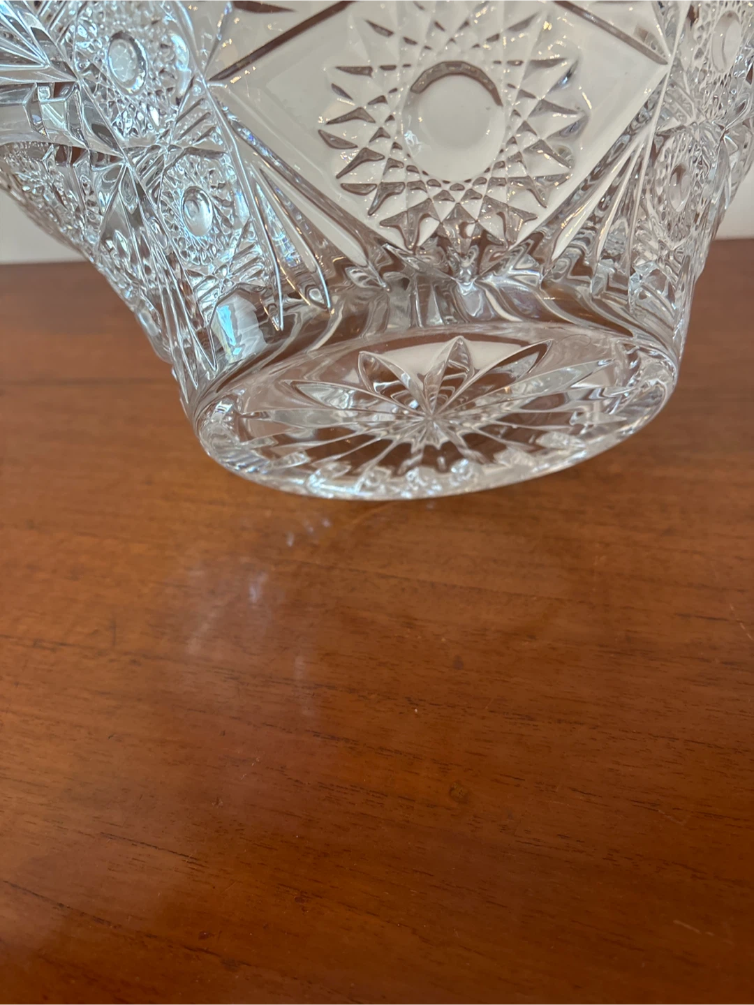 New Bohemia Czech Republic Lead Crystal Bowl - photo 5