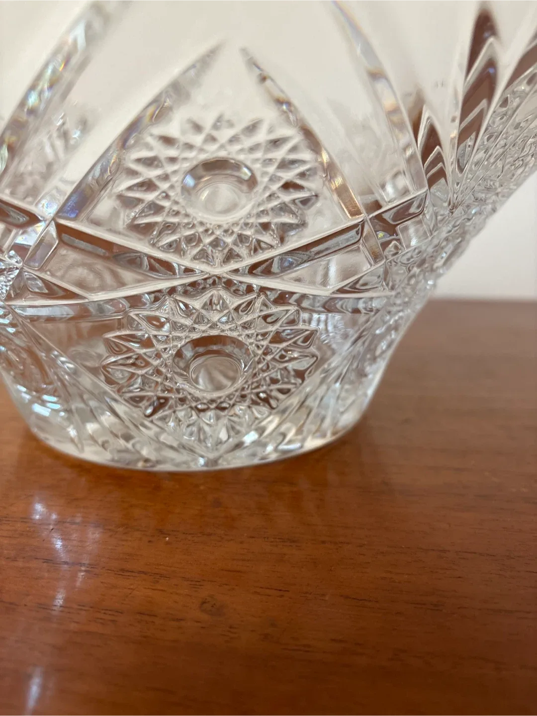 New Bohemia Czech Republic Lead Crystal Bowl image indicator(3)