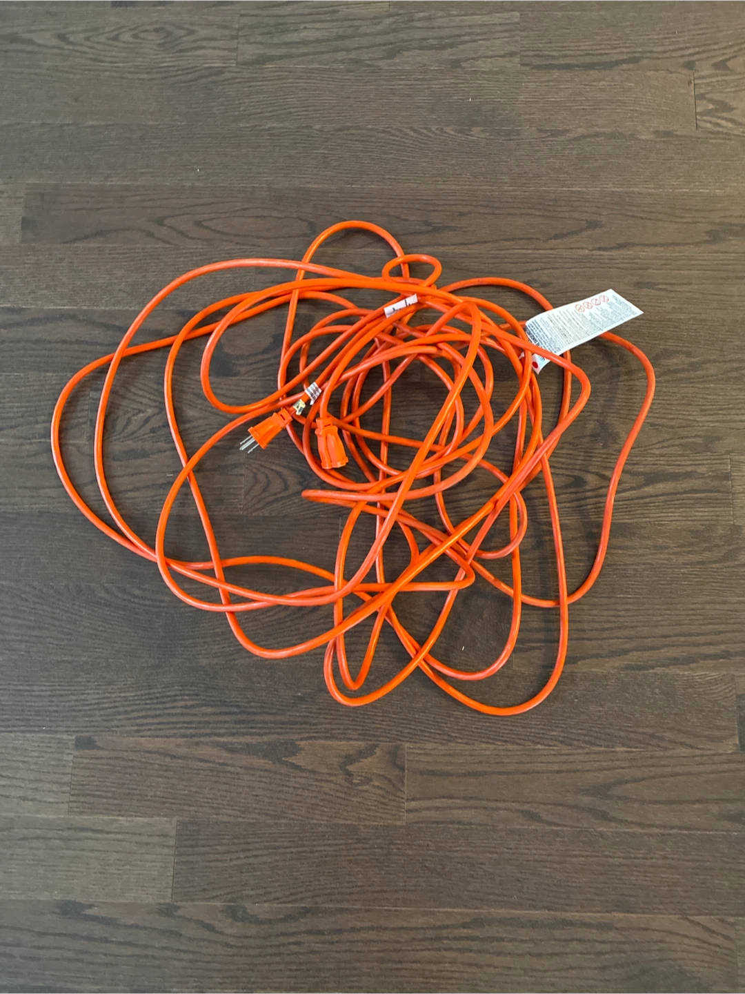 Orange Extension Cord