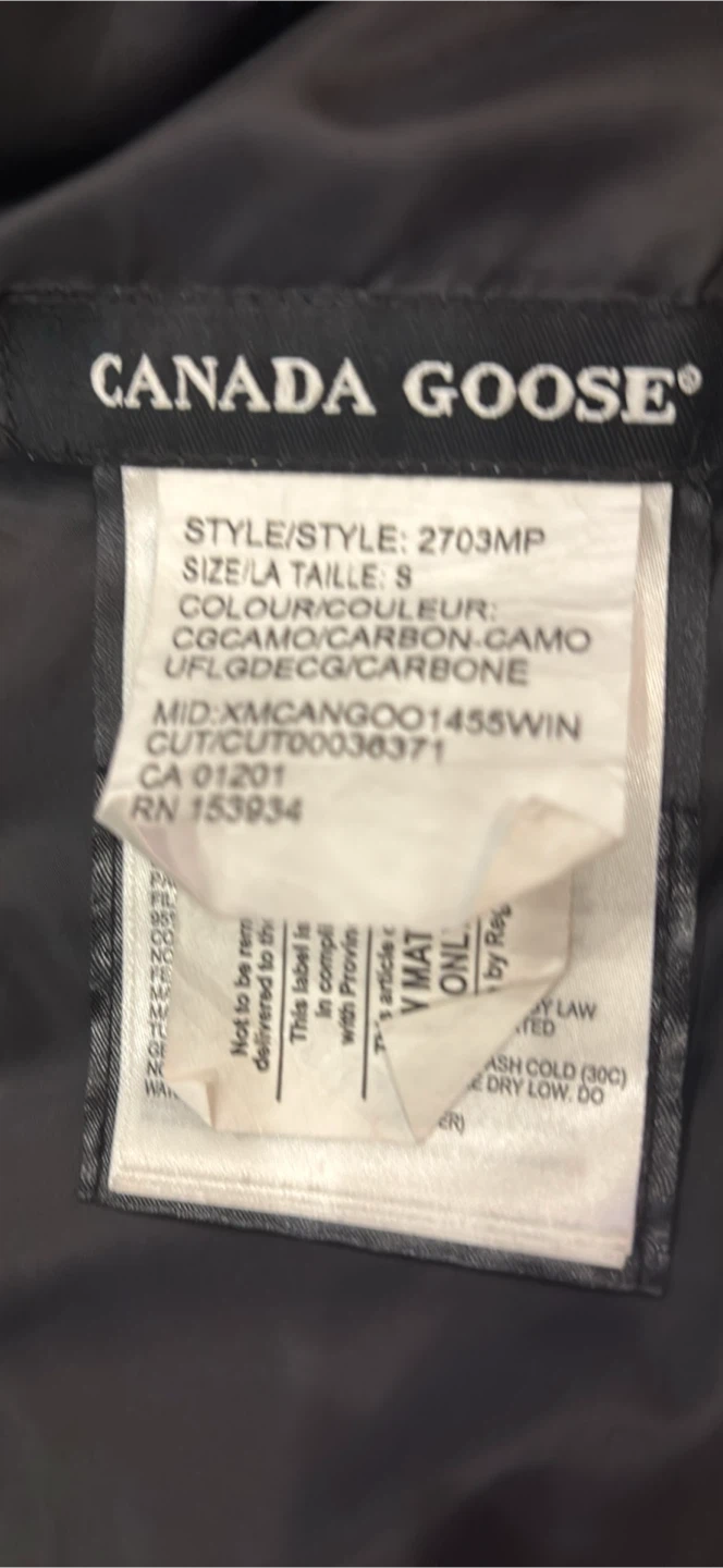 Canada Goose Hybridge Camo Jacket Small - Authentic - photo 4