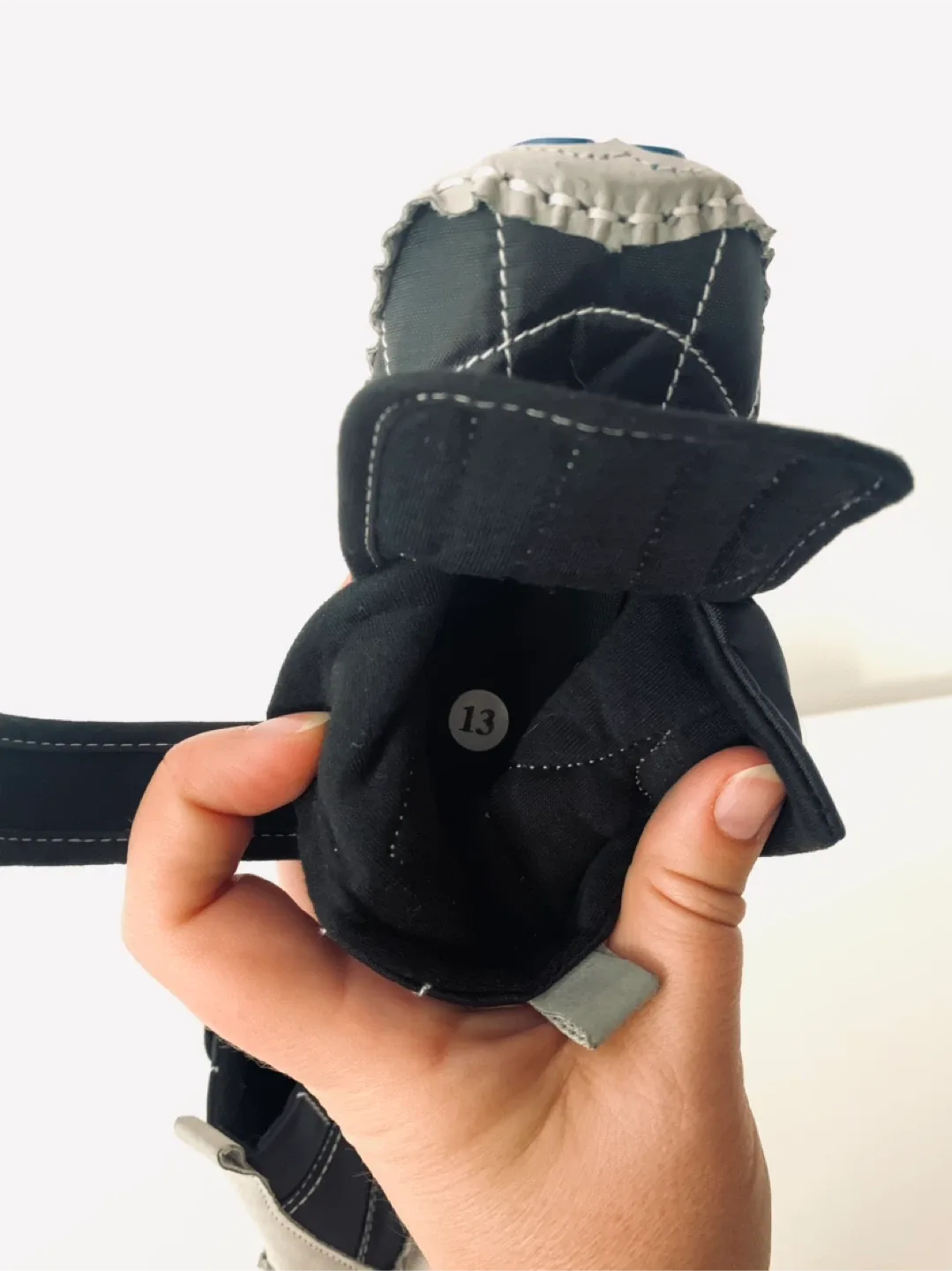 Like New Baby Boots Size 13 - Black image indicator(3)