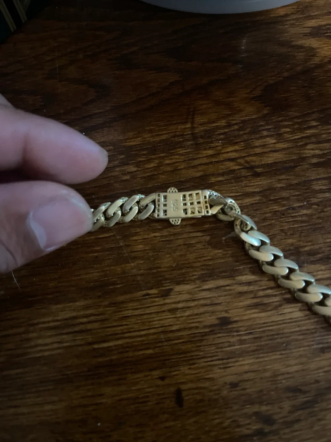 Gold Chain Necklace with Last Supper Pendant image indicator(2)