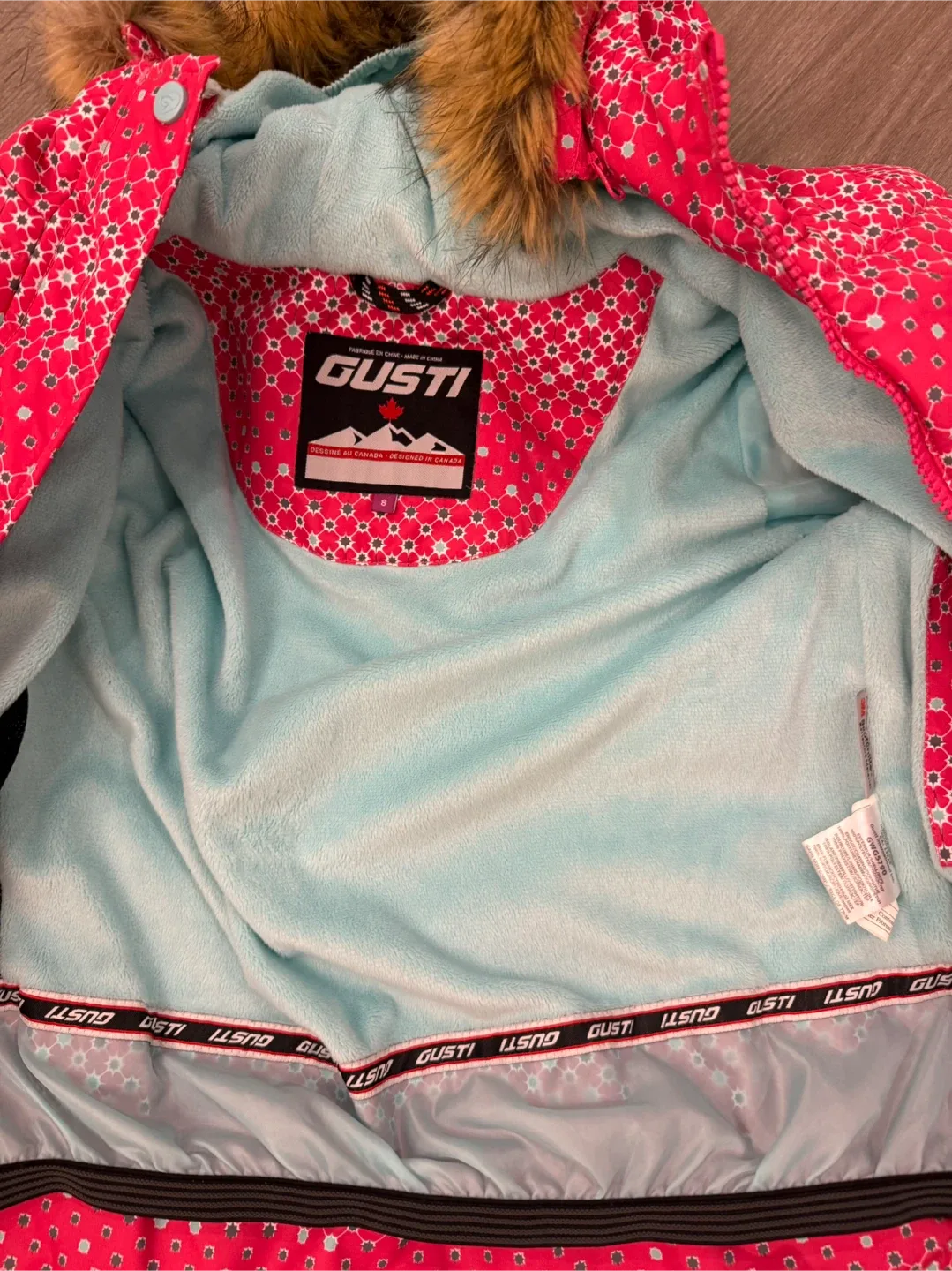 2 jackets for $50! Gusti Pink Winter Jacket - Size 8 image indicator(4)