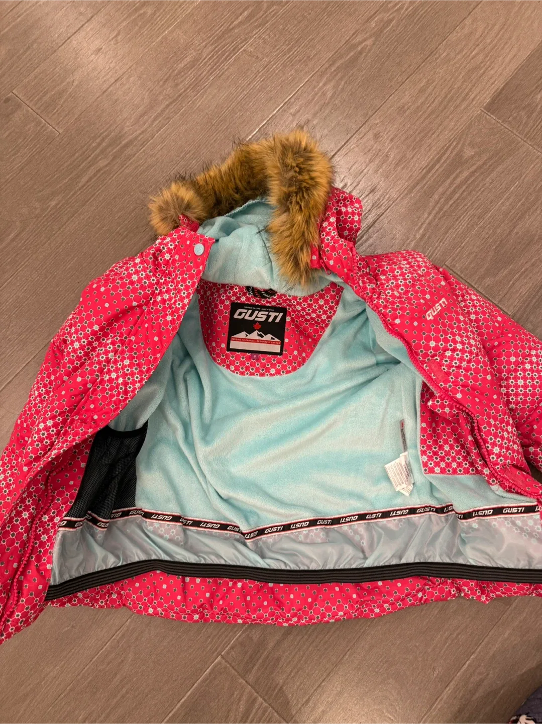 2 jackets for $50! Gusti Pink Winter Jacket - Size 8 image indicator(3)