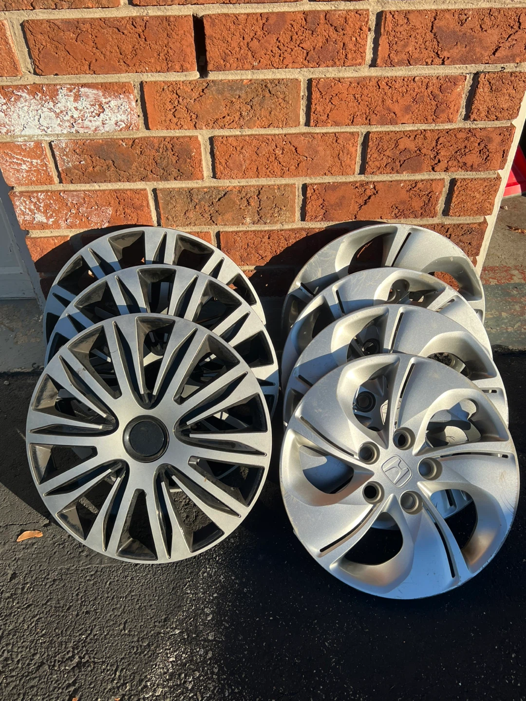 Honda Hubcaps - Set of 7