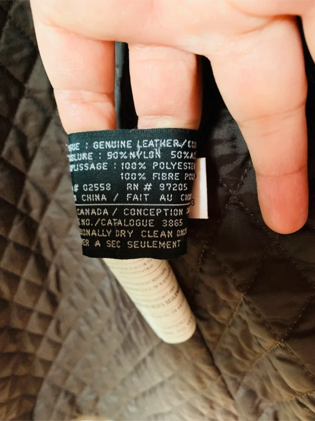 Genuine Leather Jacket: Large - Danier Brand image indicator(6)