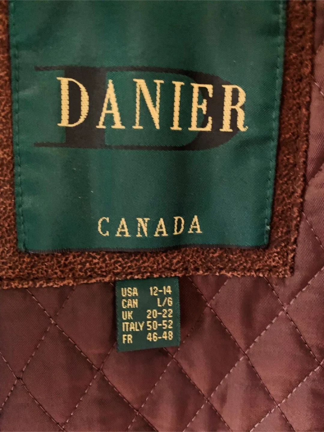 Genuine Leather Jacket: Large - Danier Brand image indicator(5)