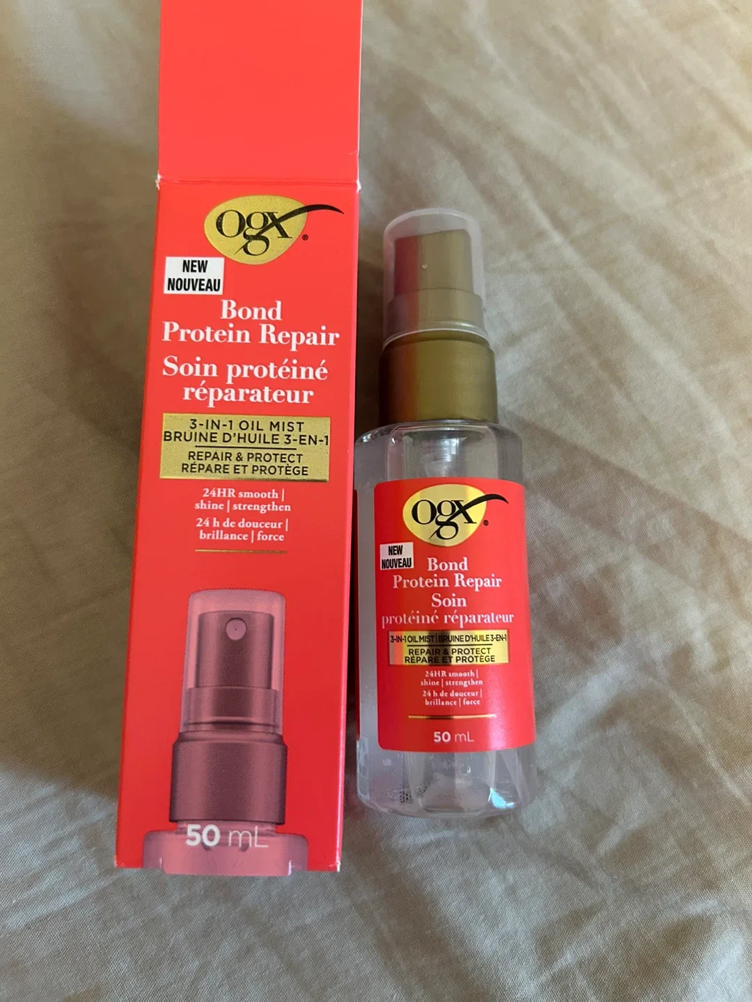 OGX Bond Protein Repair 3-in-1 Oil Mist - 50mL