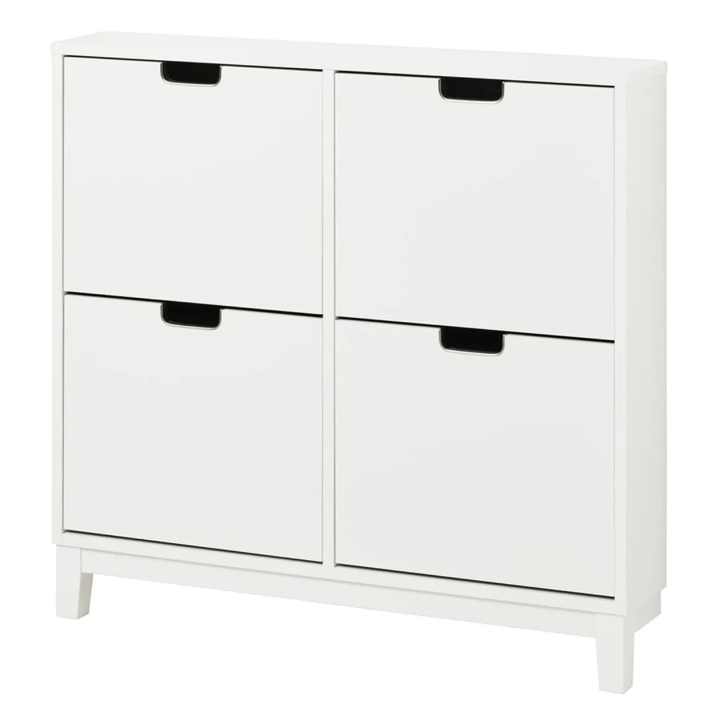 Bissa Shoe Cabinet with 4 Compartments - White image indicator(3)