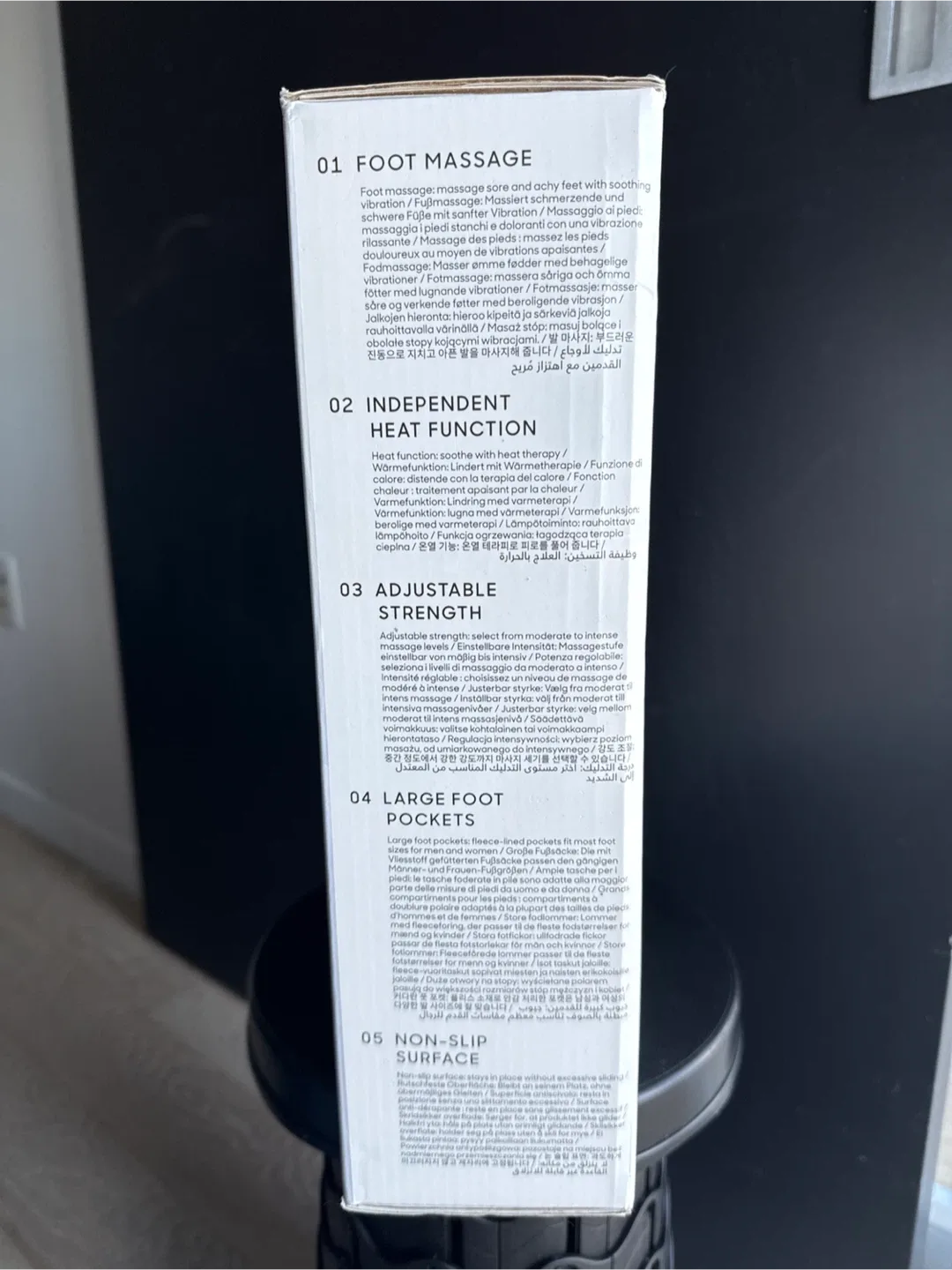 Sharper Image Foot Massager with Heat image indicator(2)