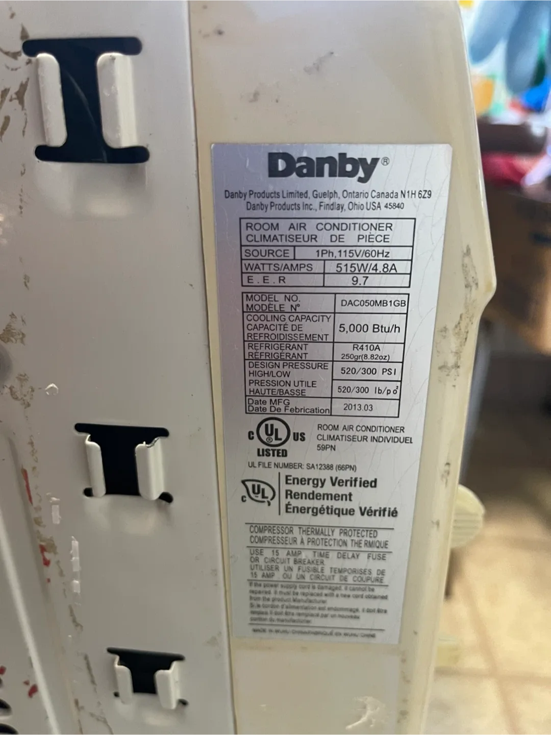 Danby 5000 BTU **$50********* image indicator(3)