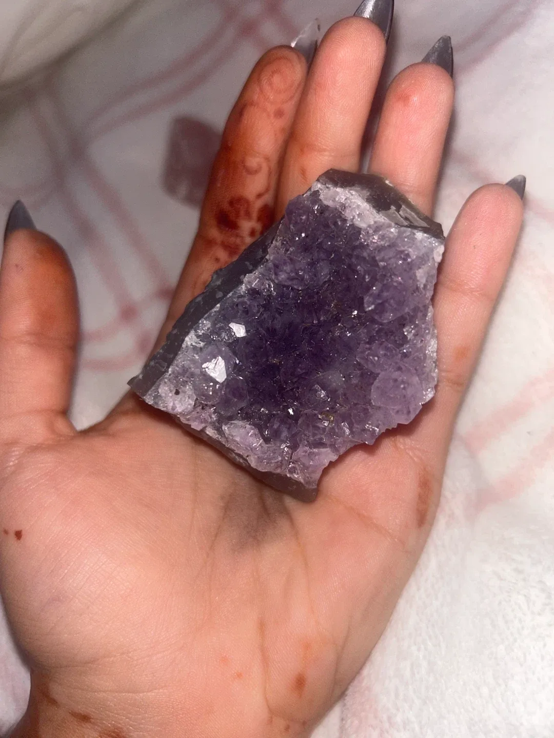 Rose Quartz & Amethyst Crystals image indicator(3)