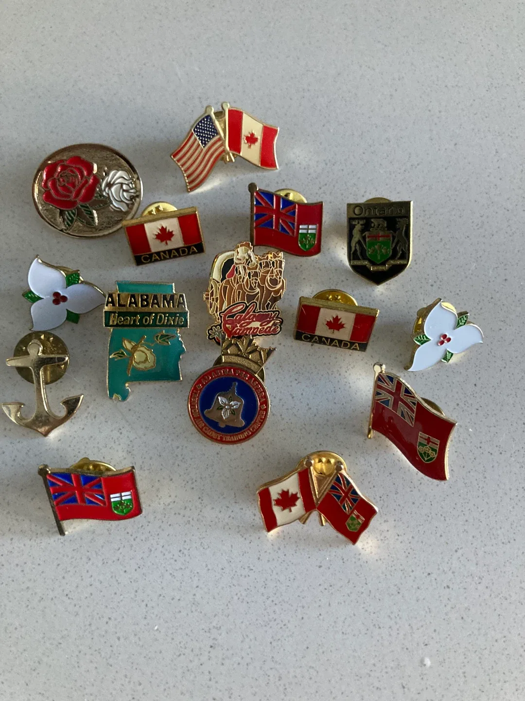 Vintage Canadian & Other Pins