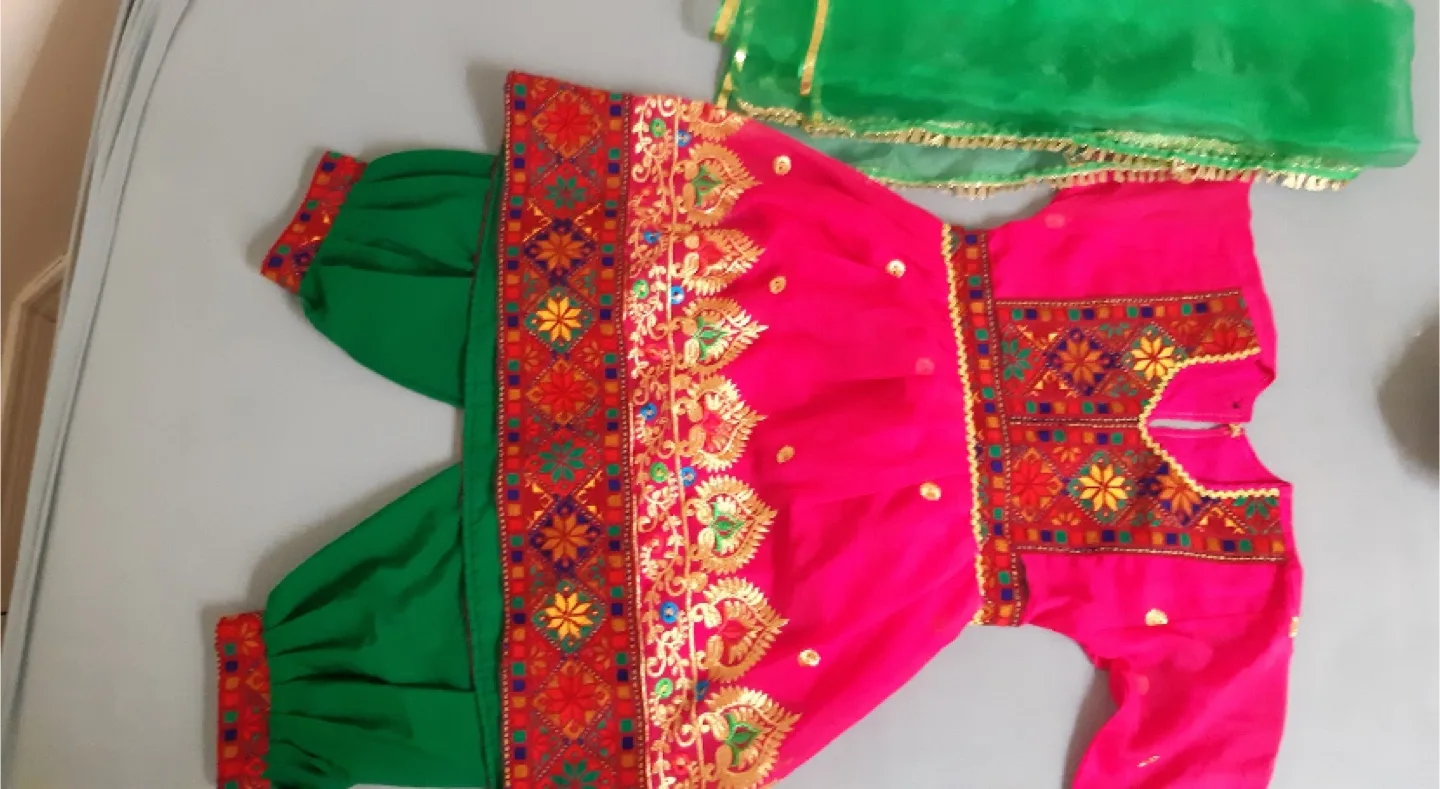 Afghani Girls Dress for Eid and Party
