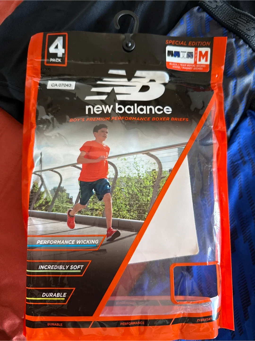 New Balance Boy's Boxer Briefs - Size M - 4 Pack image indicator(2)