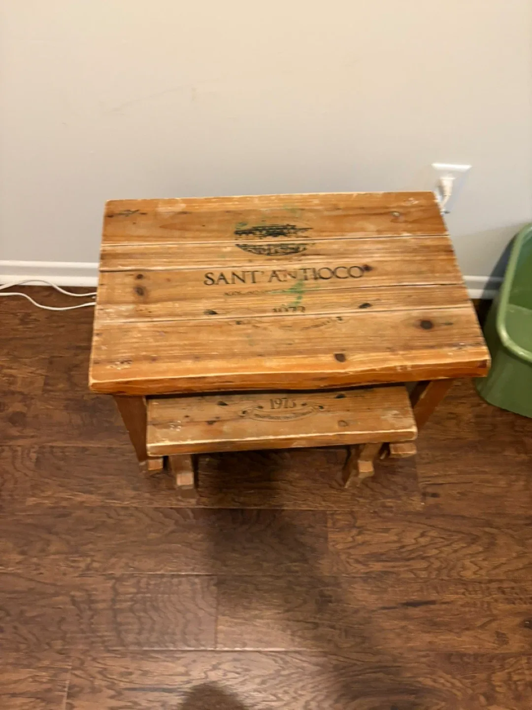 Sant Antioco Wooden table Set image indicator(2)