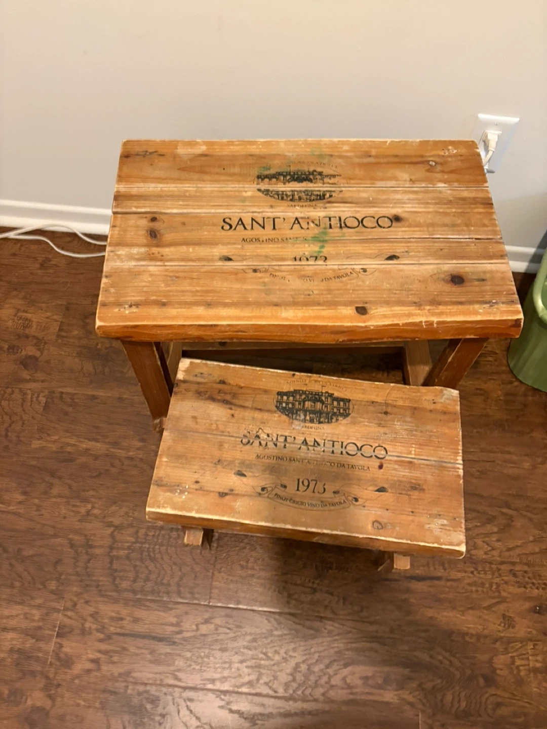 Sant Antioco Wooden table Set