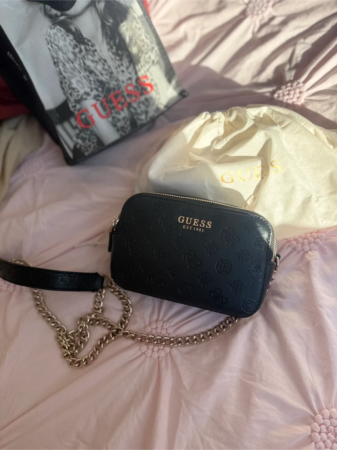 Guess Black Crossbody Bag thumbnail