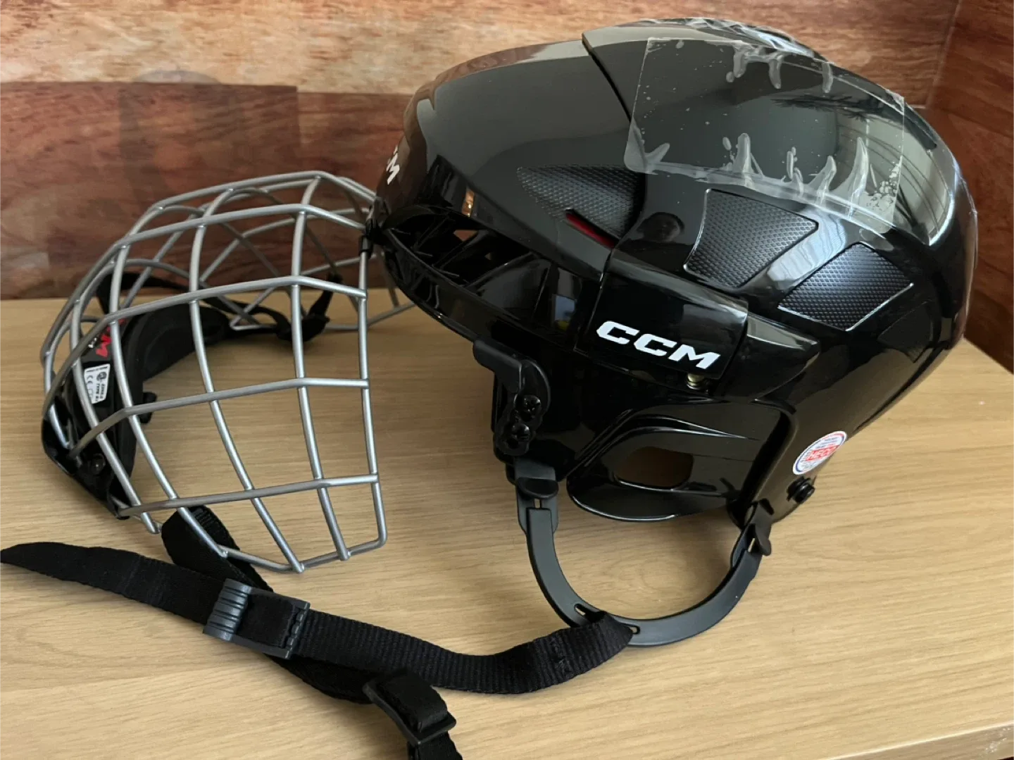 NEW ✅ CCM Hockey Helmet & Cage - Size S image indicator(2)