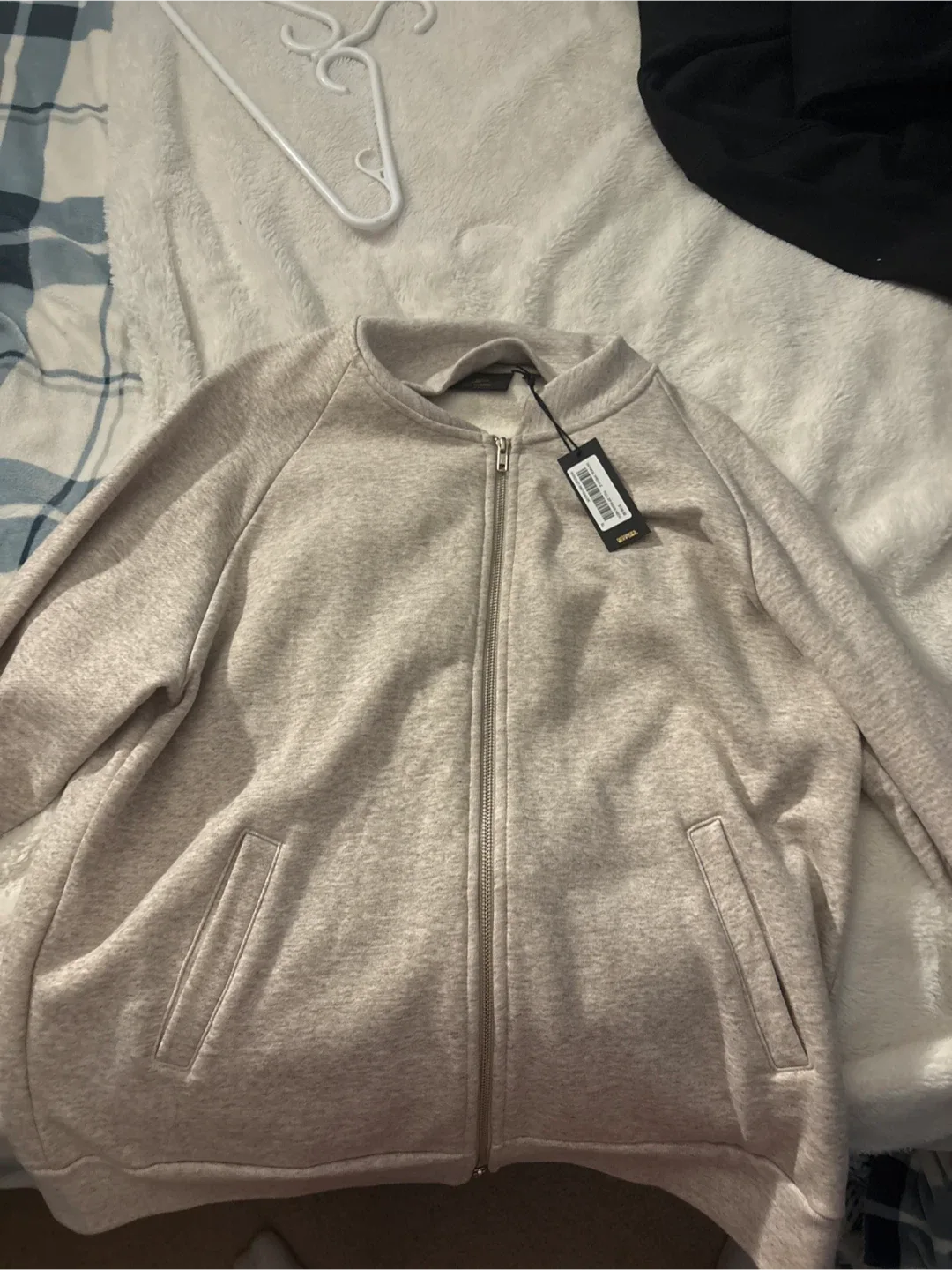 New OVO Full Zip Mock Neck - XL
